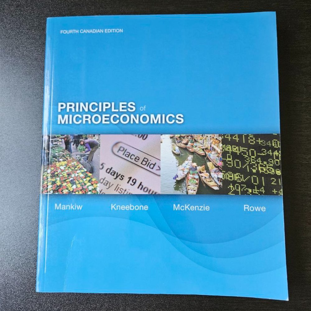 Principles of Microeconomics:‎ 4th Canadian Edition - A4 Paperback